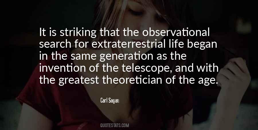 Quotes About Extraterrestrial Life #637156