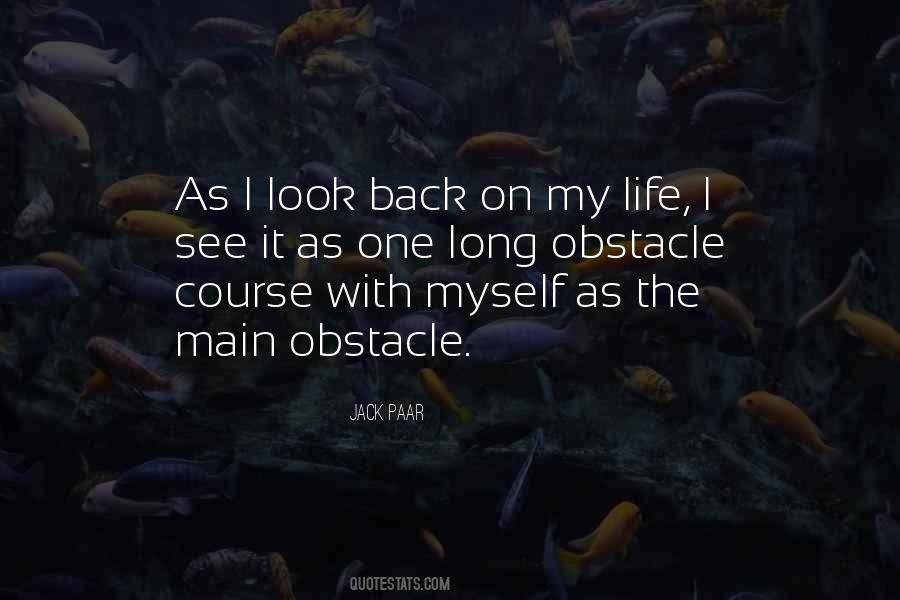 Life Obstacle Quotes #964438