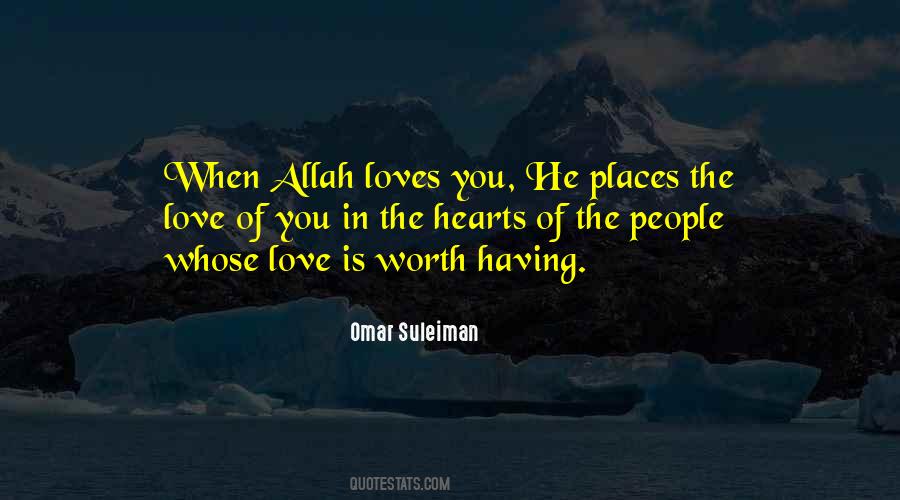 Quotes About Love With Allah #1442167