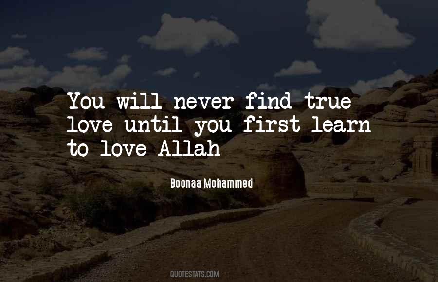 Quotes About Love With Allah #1684598