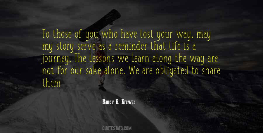 Quotes About Life Is A Journey #1002387