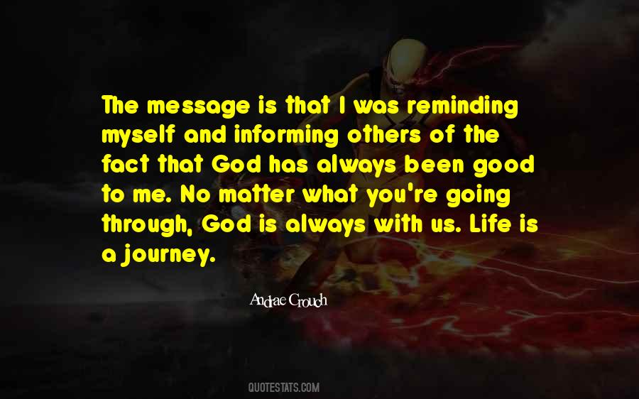 Quotes About Life Is A Journey #1745845