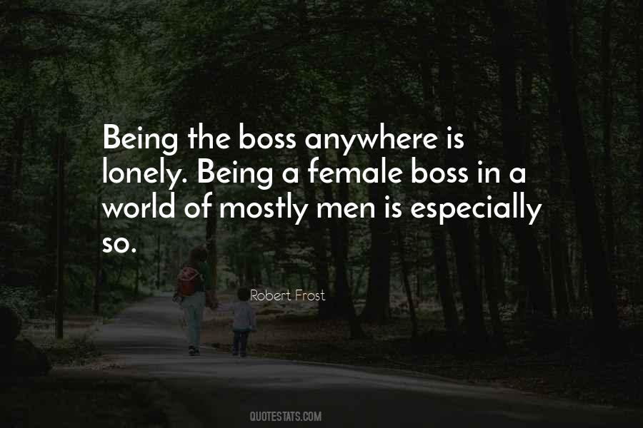 Quotes About Being The Boss #646869