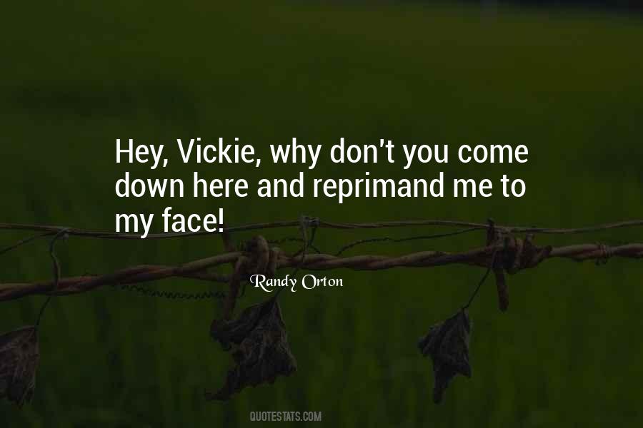 Quotes About Reprimand #1864418