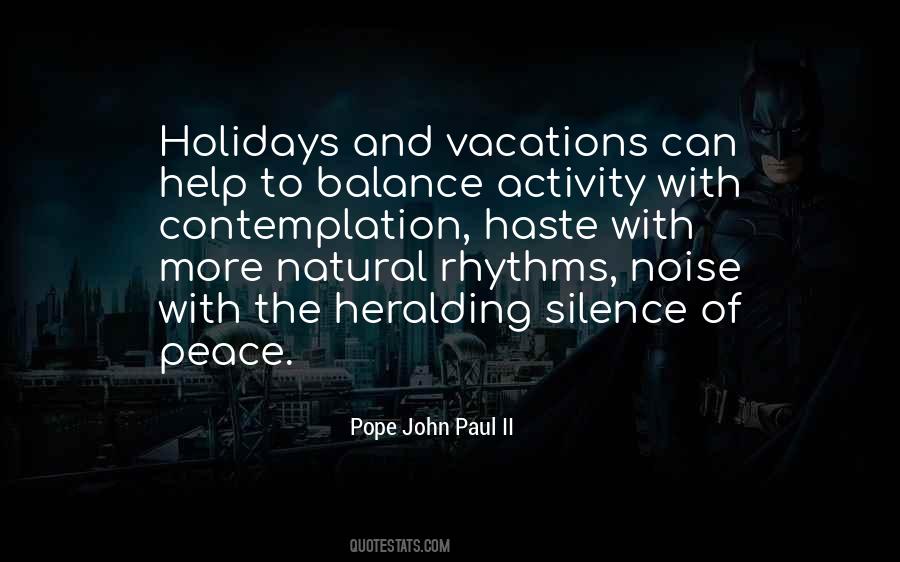 Peace And Balance Quotes #828623