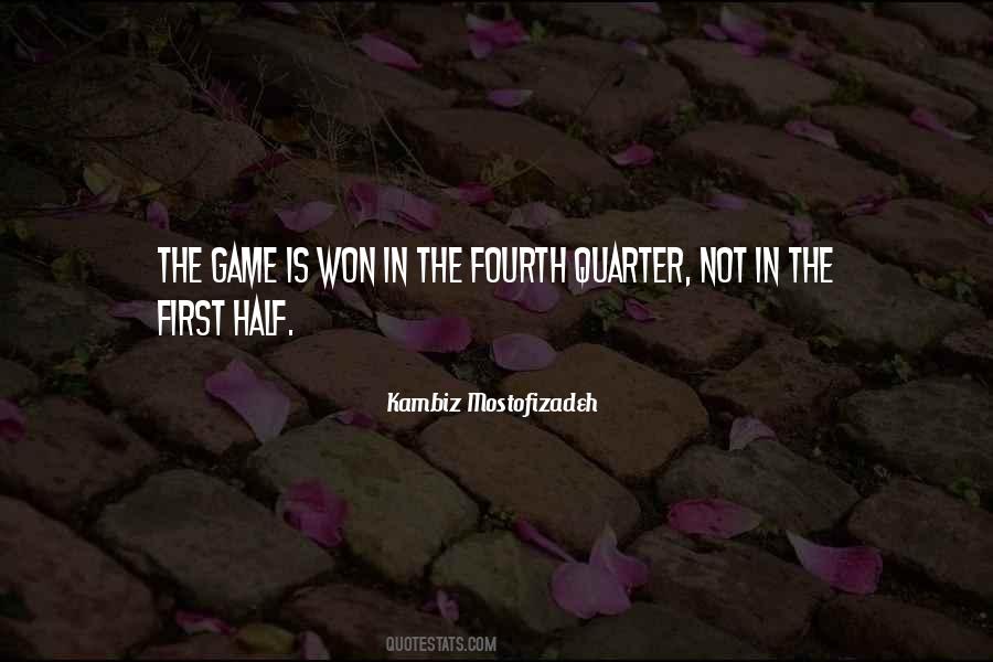 Quotes About Fourth Quarter #852603