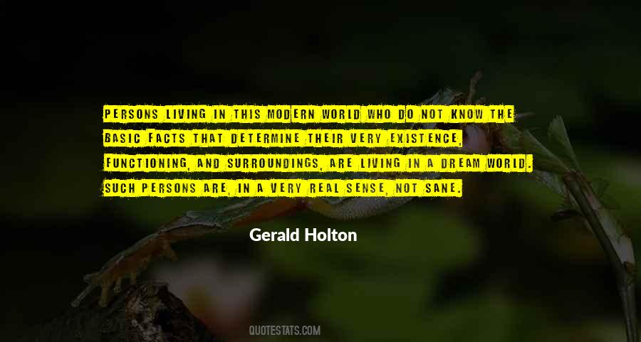 Quotes About Living In A Dream World #1483909