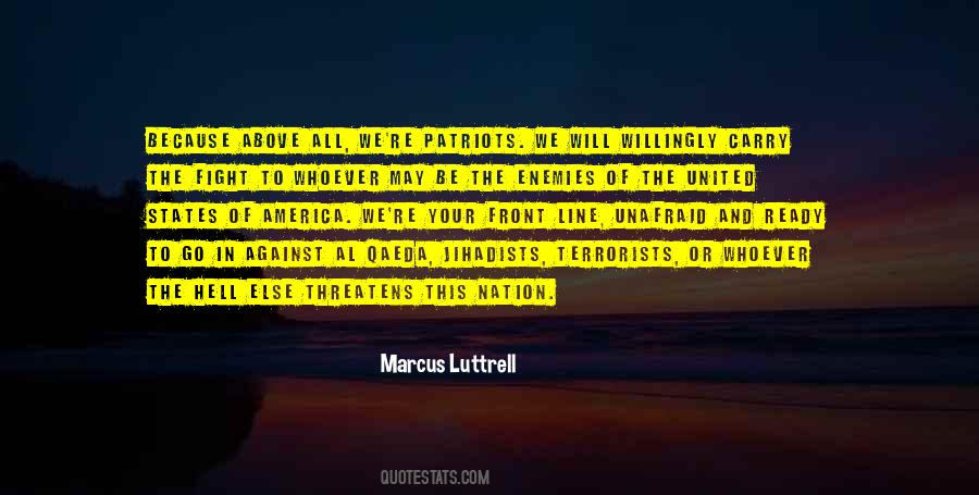 Quotes About United Front #1584807