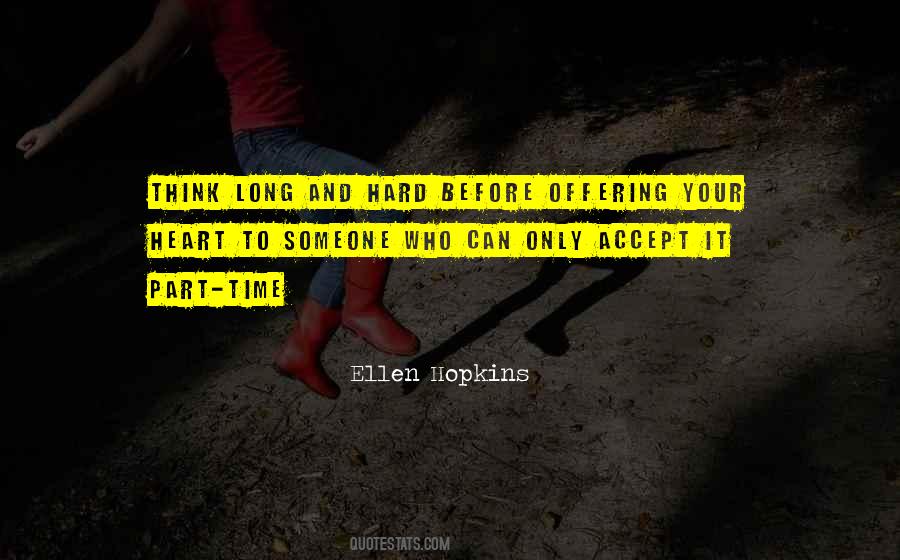 Hard To Accept Quotes #12933