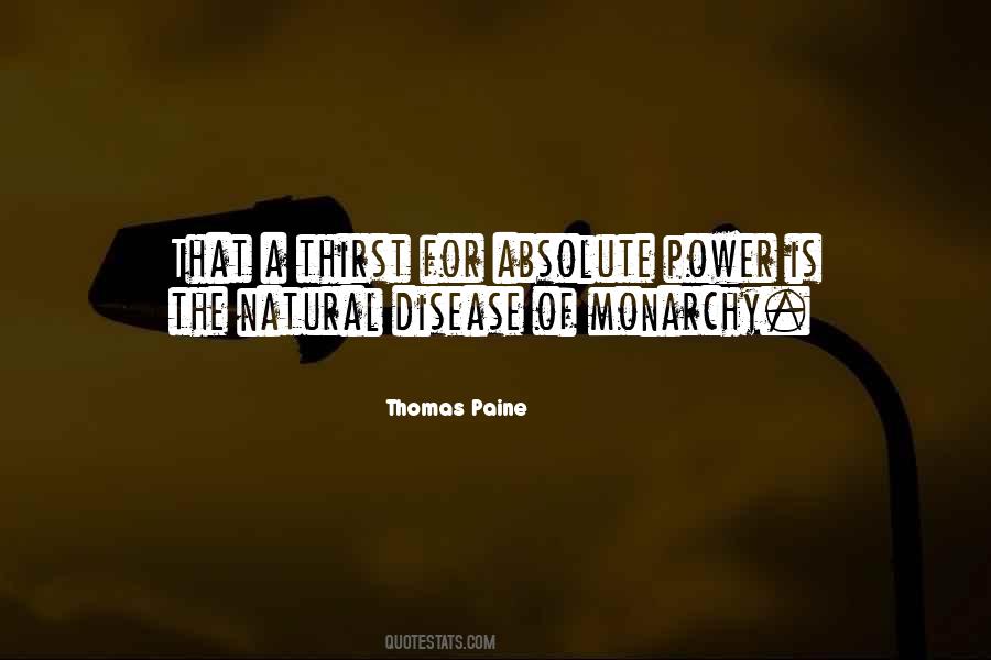 Quotes About Thirst For Power #1436694