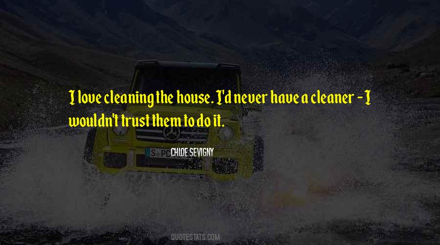 Quotes About House Cleaning #401272