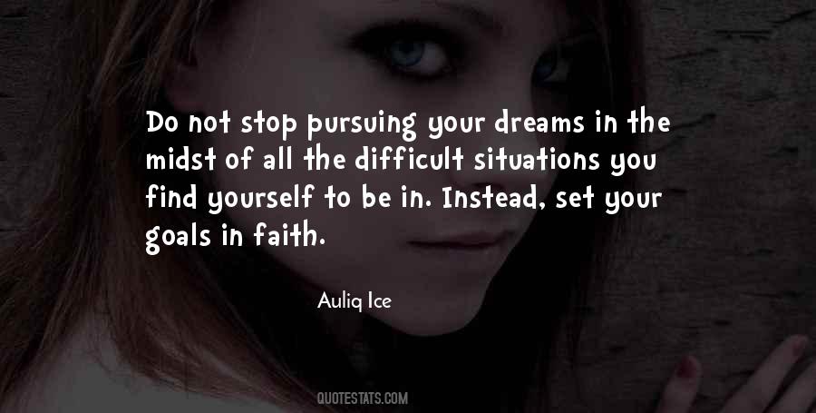 Quotes About Faith In Dreams #1234818