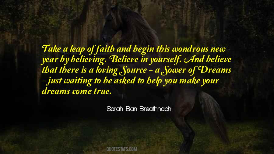 Quotes About Faith In Dreams #672779