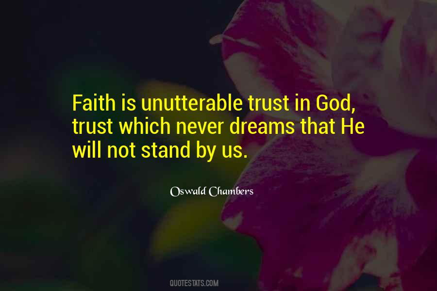 Quotes About Faith In Dreams #831467