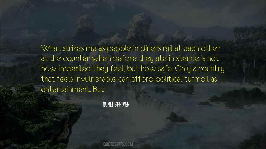 Political Turmoil Quotes #1110354