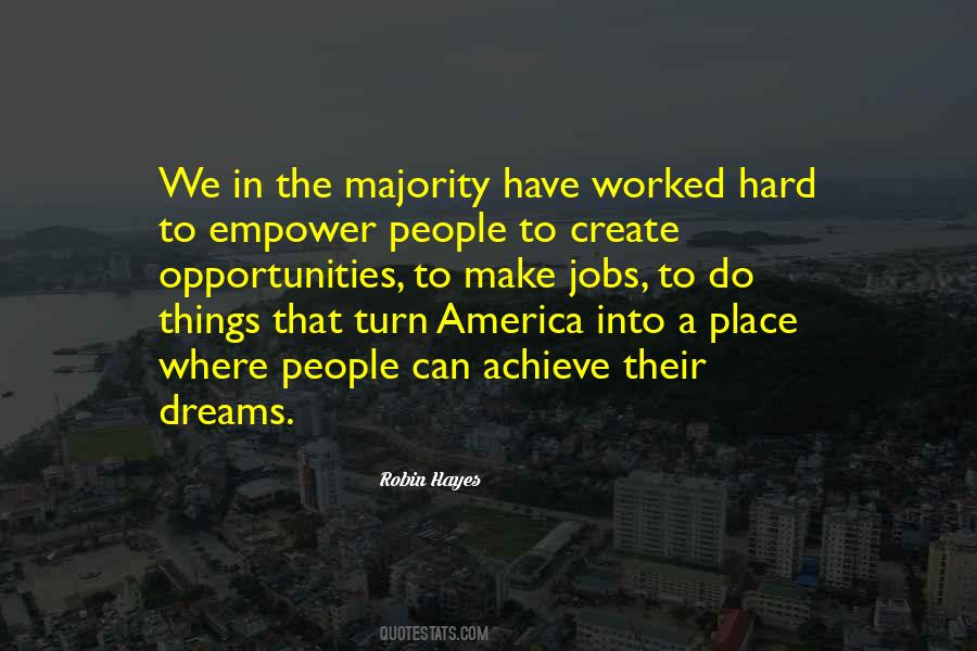 Quotes About Opportunities In America #830700