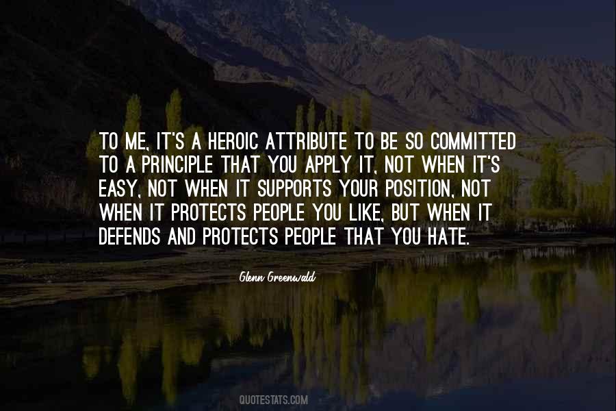 Heroic People Quotes #1486683