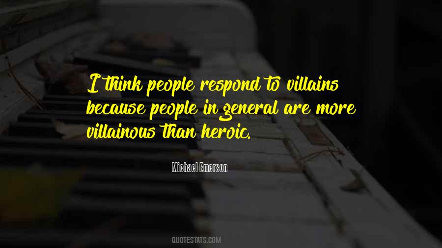 Heroic People Quotes #1505228