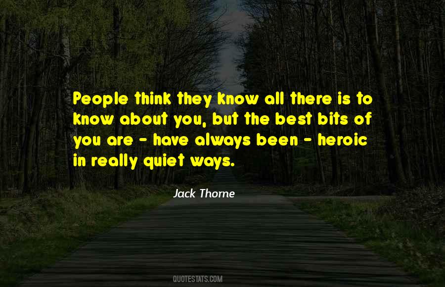 Heroic People Quotes #295556