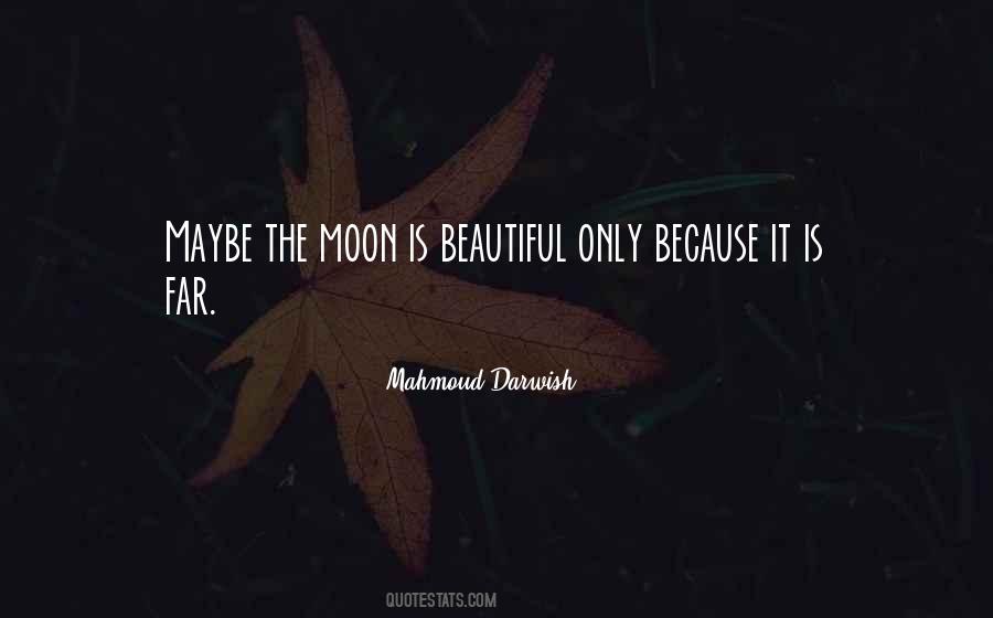 Quotes About The Beautiful Moon #380977