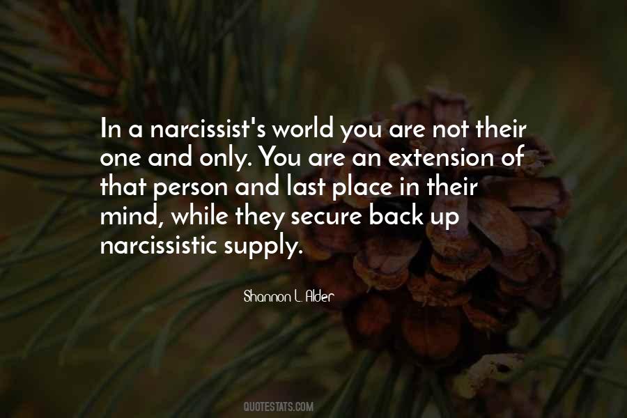 Quotes About Narcissistic #301992
