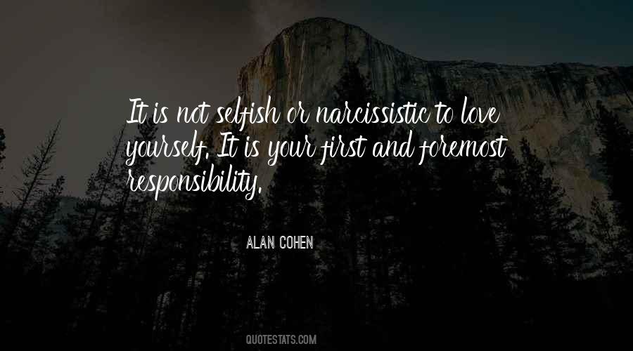 Quotes About Narcissistic #732800