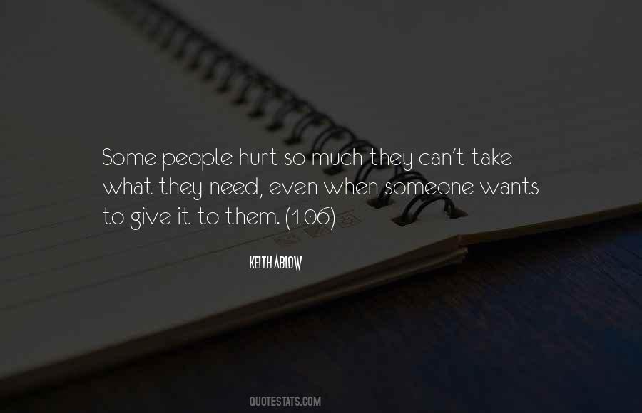 People Hurt Quotes #1133709