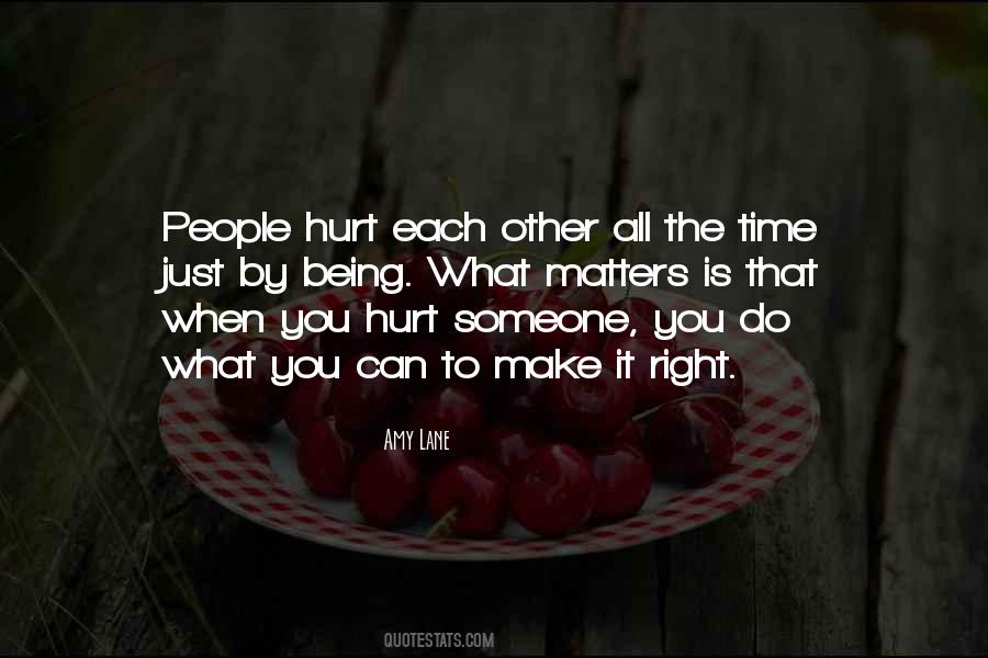 People Hurt Quotes #1325571