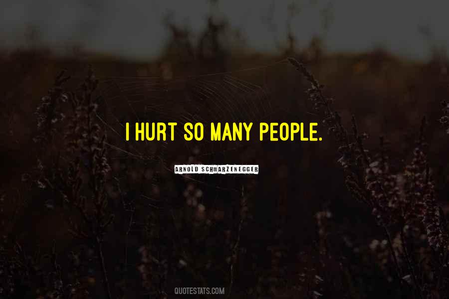 People Hurt Quotes #45534