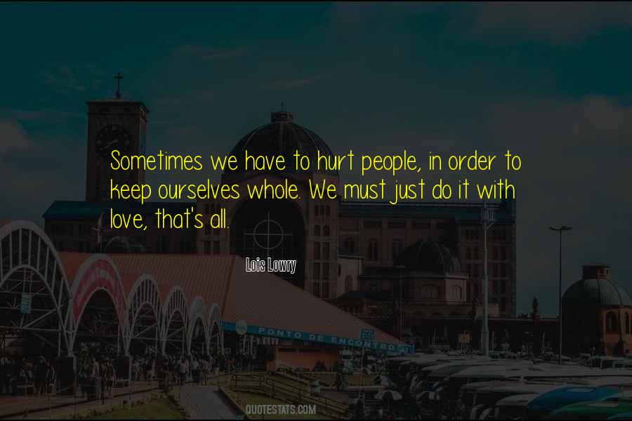 People Hurt Quotes #49538