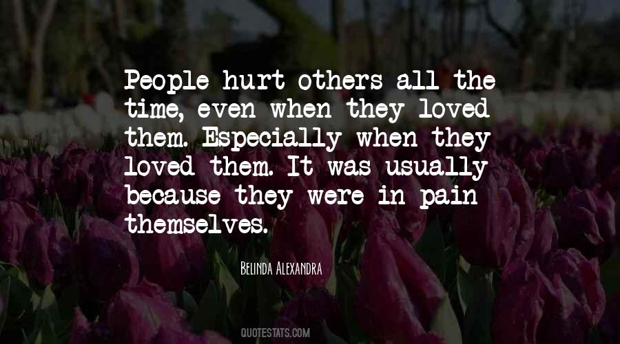 People Hurt Quotes #895005