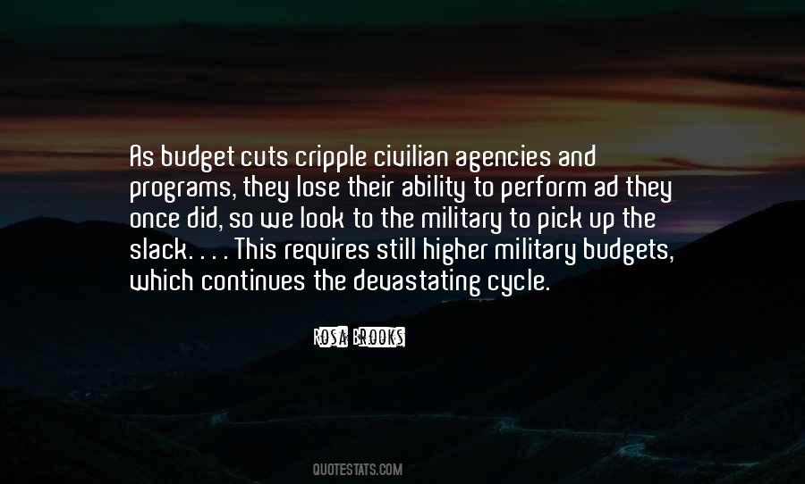 Quotes About Budget Cuts #668976