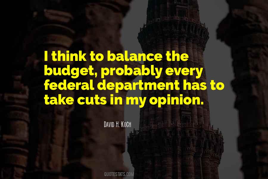 Quotes About Budget Cuts #881101