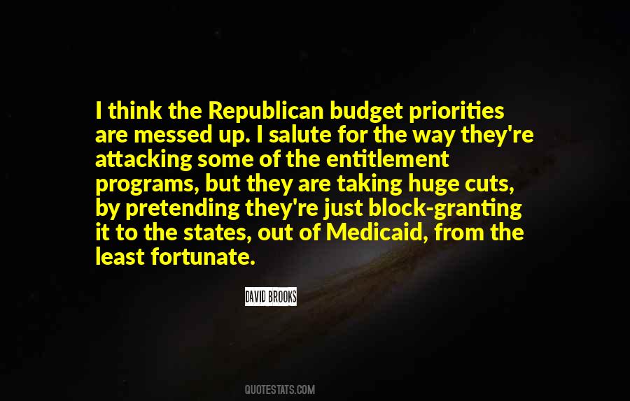 Quotes About Budget Cuts #978317