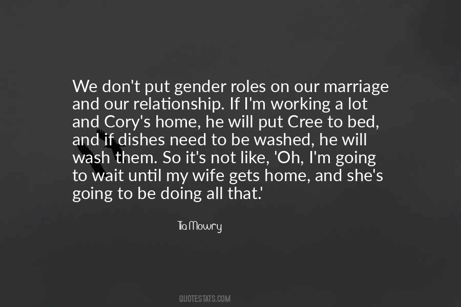 Quotes About Gender Roles #1442566