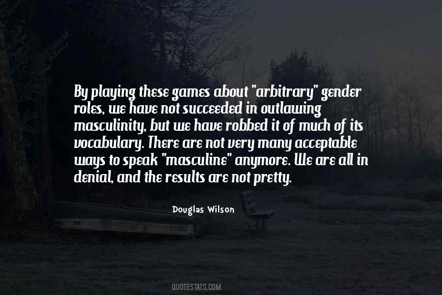 Quotes About Gender Roles #887970