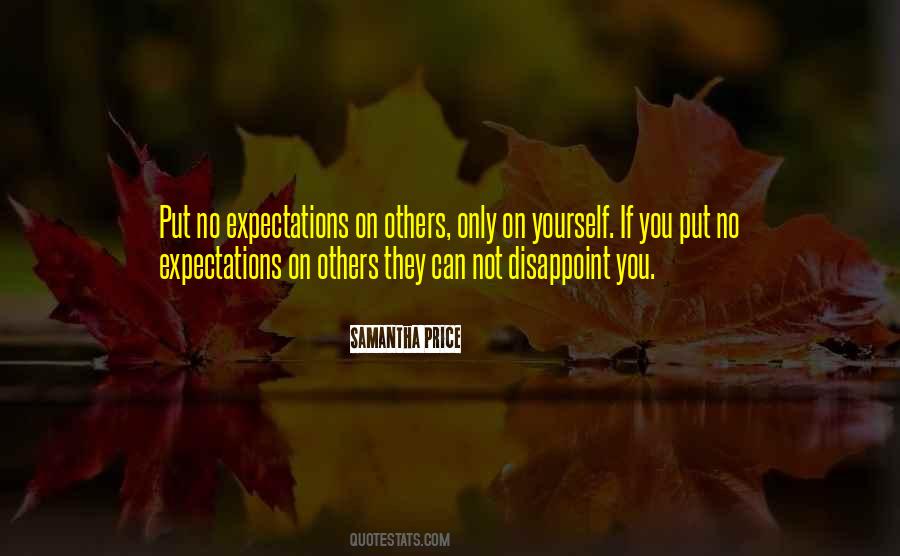 Quotes About No Expectations #227692