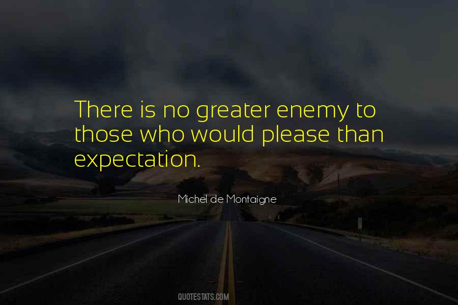 Quotes About No Expectations #546180