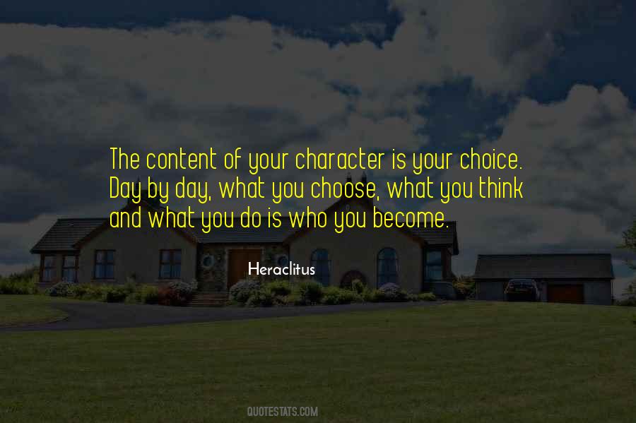 Quotes About Content Of Character #1030786