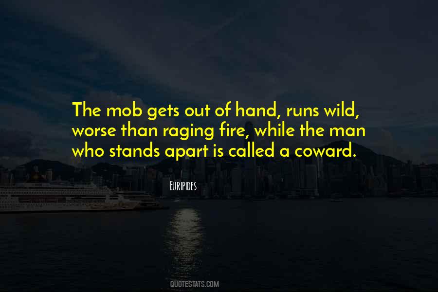 Quotes About The Mob #458344