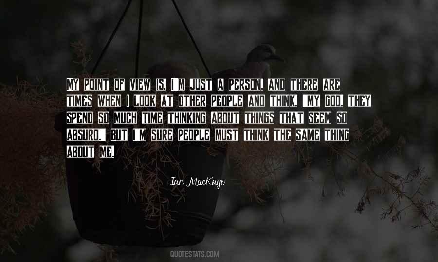 Quotes About Third Person Point Of View #656704