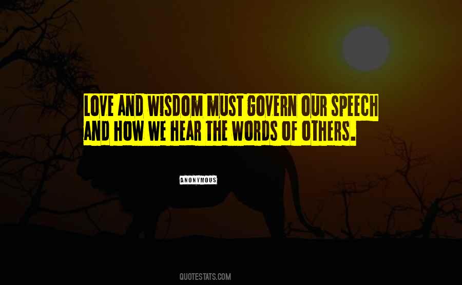 Love And Wisdom Quotes #628496