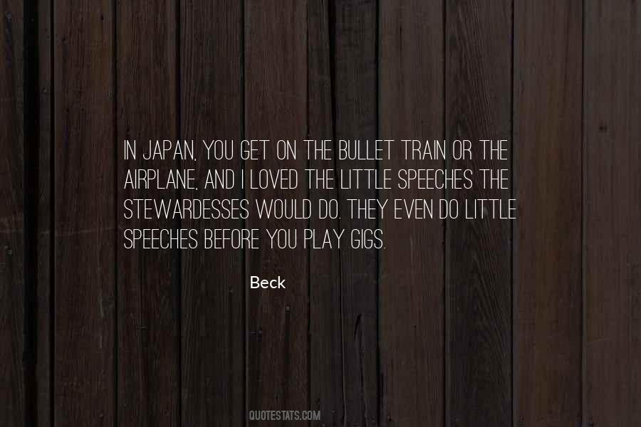 Quotes About Bullet Train #1482254