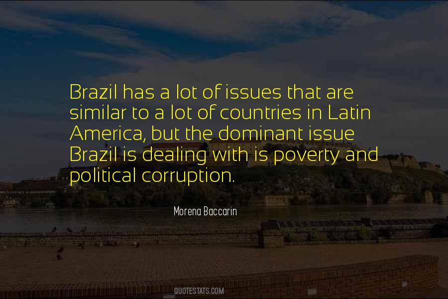Quotes About Corruption And Poverty #1230442
