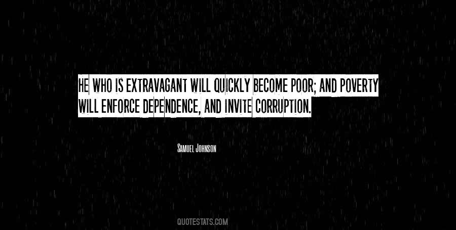 Quotes About Corruption And Poverty #1482665