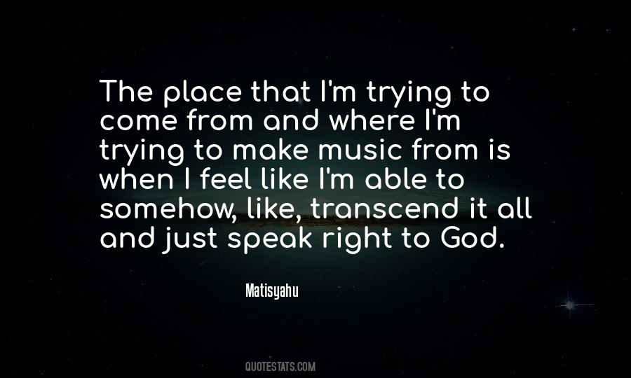Quotes About Music And God #534196