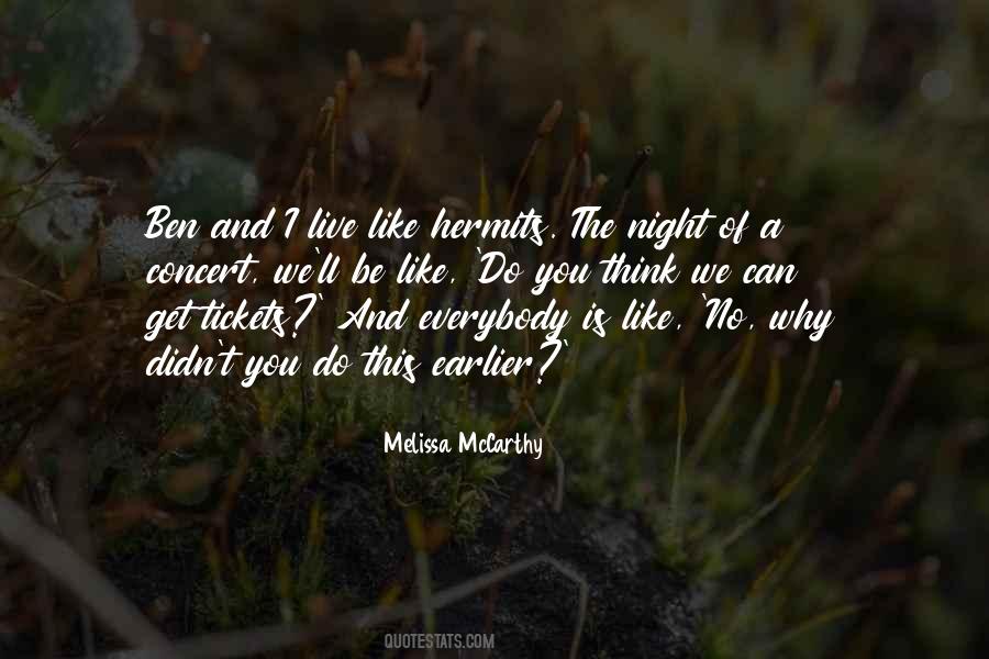 Live Concert Quotes #286575