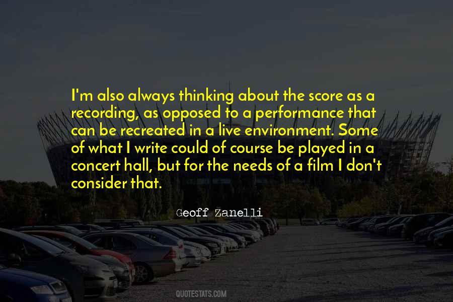 Live Concert Quotes #5326