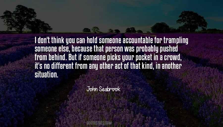 Quotes About Trampling #1514232