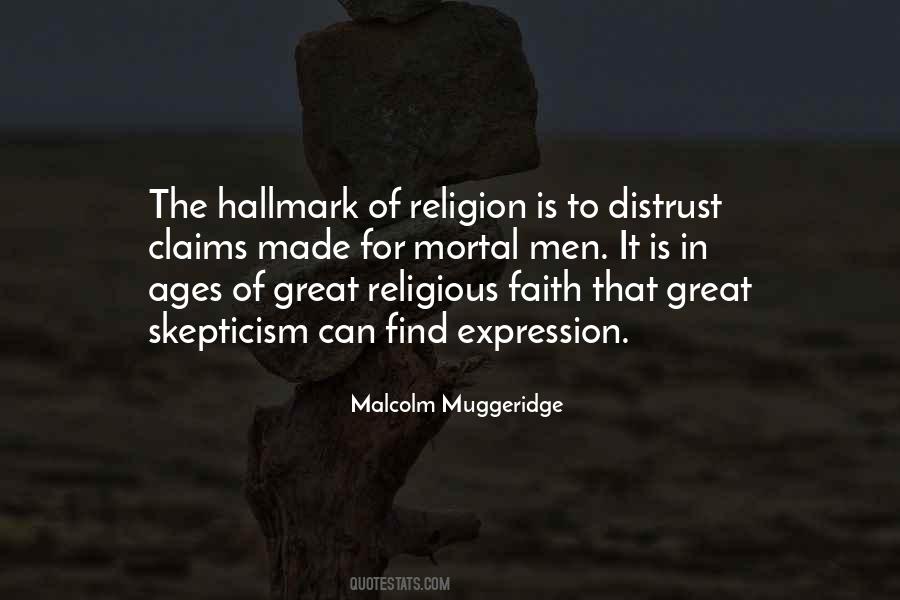 Skepticism Of Religion Quotes #520473